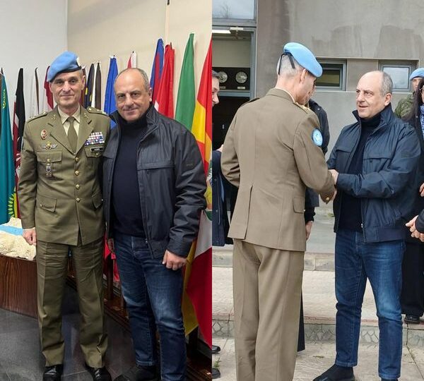 بو عاصي في الناقورة ويبحث مع لازارو وقف النار و ال ١٧٠١