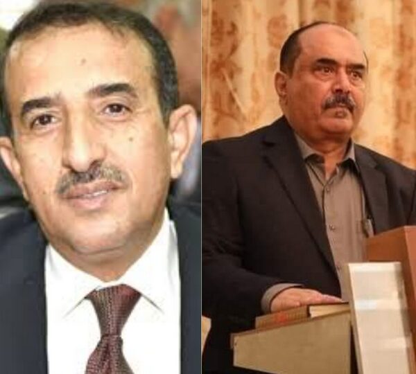 محافظ شبوة اللواء الركن عوض العولقي يعزي في  وفاة  الشيخ صالح بن علي الرويشان