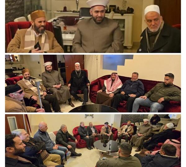 الاعتذار من الشيخ الدكتور أحمد القطان في دارته في برالياس ١٥ شباط ٢٠٢٥