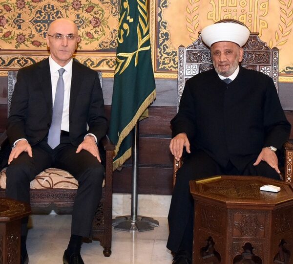 وزير الداخلية أحمد الحجار بعد لقائه مفتي الجمهورية: ملتزمون بخدمة الناس وتحقيق الأمن والاستقرار