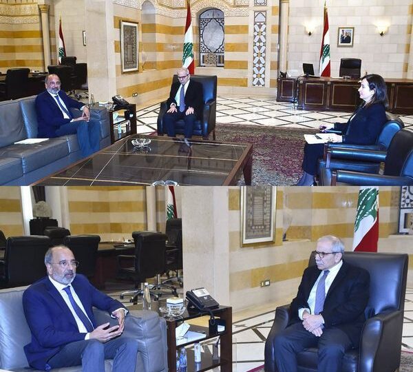 الرئيس نواف سلام يبحث مع المنسق الأممي عمران ريزا سبل التنسيق بين الحكومة اللبنانية والأمم المتحدة