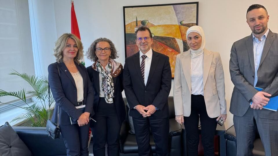 لقاءات “تكنولوجية – ذكية” لشحادة في الوزارة