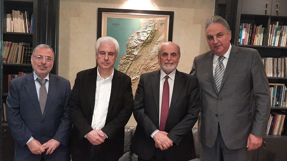 رئيس القومي استقبل وفداً من لقاء “مستقلون من أجل لبنان”: