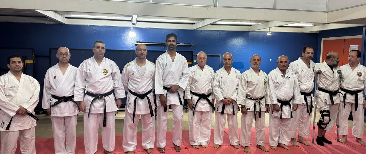 اتحاد الكاراتيه اختتم دورة تدريبية  تحت اشراف المدرب المصري مهند مجدي
