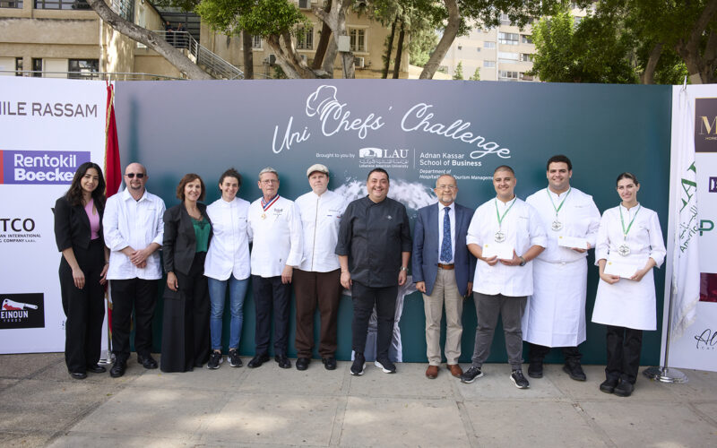 مباراة افضل طاه UNICHEF في جامعة  LAU