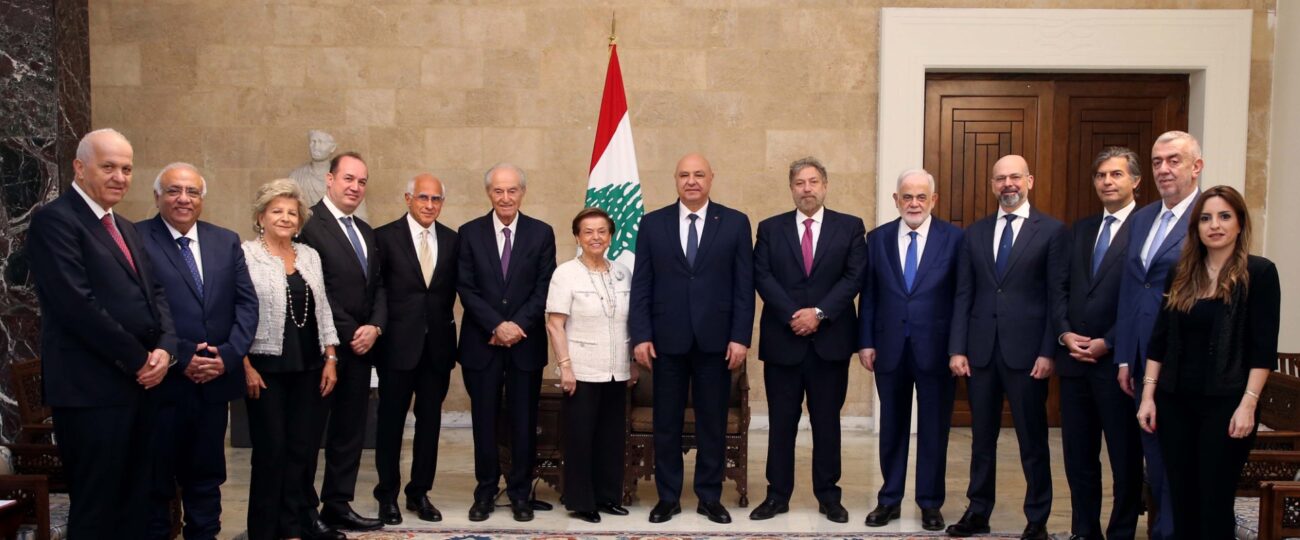 الرئيس عون اطلع من الوزيرين عيسى الخوري ومرقص على اوضاع وزارتيهما ومن الشيخ قدور على جهود المجلس الإسلامي العلوي لرعاية النازحين