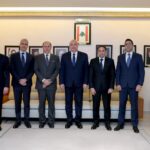 الرئيس عون زار مصرف لبنان والتقى الحاكم سعيد ونواب الحاكم الأربعة