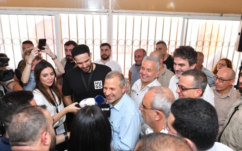 باسيل من رحبة: تحالفاتنا أربكت خصومنا… ونحن الأقوى بالناس
