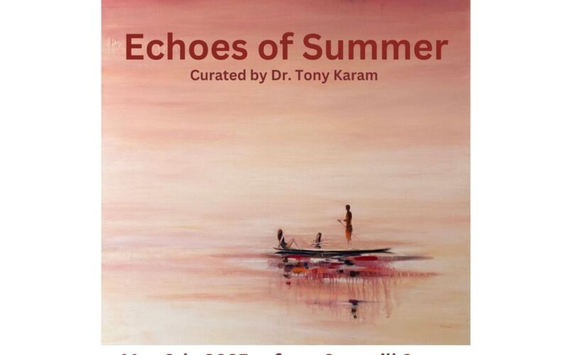 المعرض الفردي الجديد لروزي دانيال بعنوان:   “Echoes of Summer” يحطّ رحاله في  Rebirth Beirut