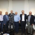 زار وفد من جمعية تجار كورنيش المزرعة برئاسة الحاج عفيف كشلي، صباح اليوم، قائد شرطة بيروت العميد عماد الجمل