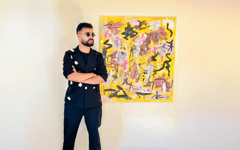 محمد أشرقي في معرض Living 4 Art : لوحات تحاكي الروح وتدعو للتأمل