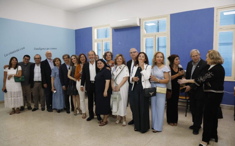 مدرسة الحبل بل دنس دشنت مختبرين للكيمياء والمعلوماتية ومكتبة بتبرّع من نادي “روتاري بيروت سيدرز” وجهات أخرى مساهِمة