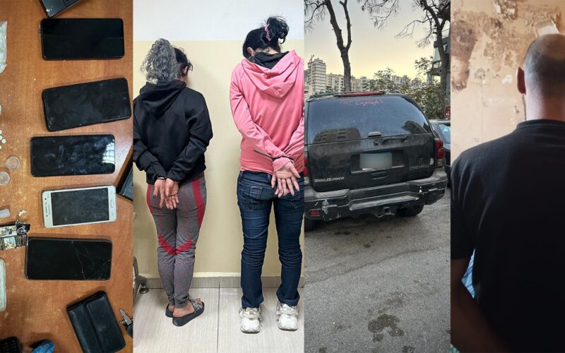 مفرزة استقصاء جبل لبنان توقف أشخاصًا مشتبهًا بهم وتضبط بحوزتهم موادَ مخدّرة.
