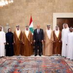 وفد اماراتي في قصر بعبدا حضر للاطلاع على حاجات  لبنان ترجمة لنتائج القمة اللبنانية الإماراتية واجتماع عمل تقني ثنائي في المديرية العامة لرئاسة الجمهورية