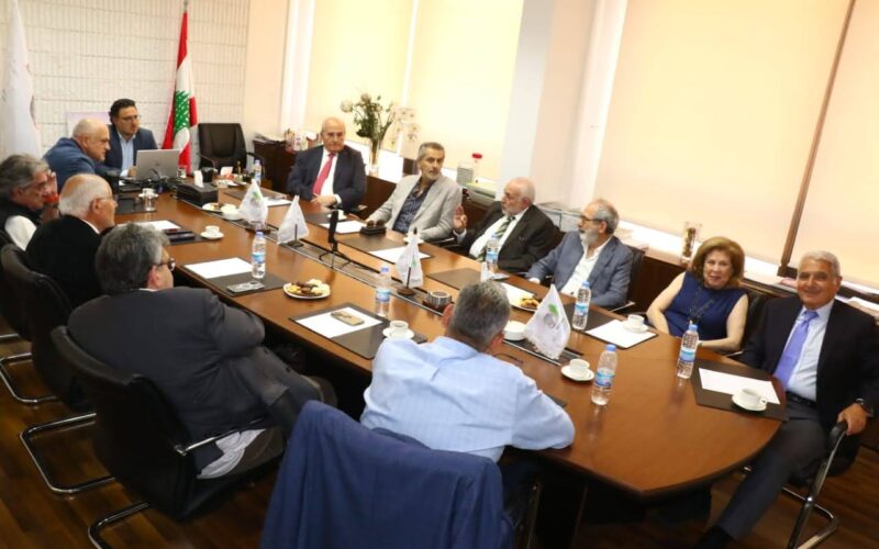 إجتماع مجلس إدارة الإتحاد الدولي لرجال وسيدات الأعمال اللبنانيين MIDEL برئاسة الدكتور فؤاد زمكحل