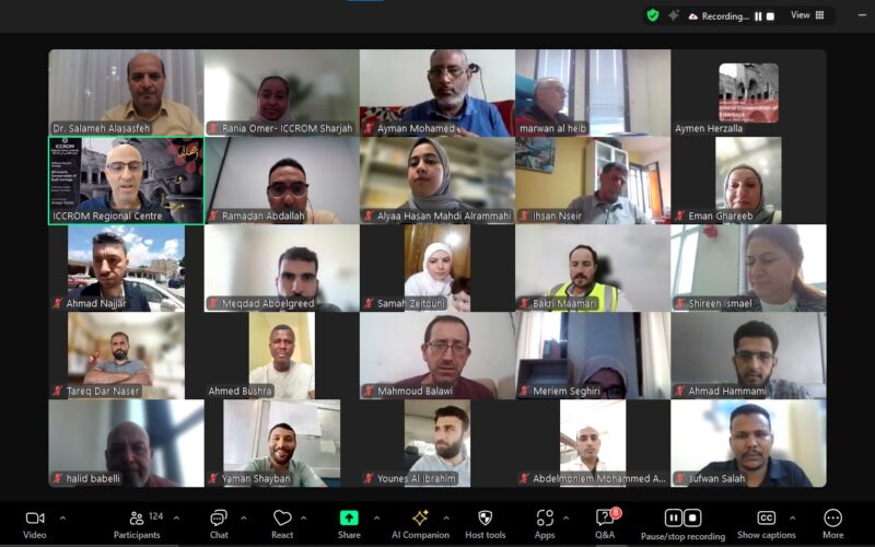 اختتام المرحلة الثانية من دورة “الحفظ الإنشائي للمباني التراثية” بنجاح