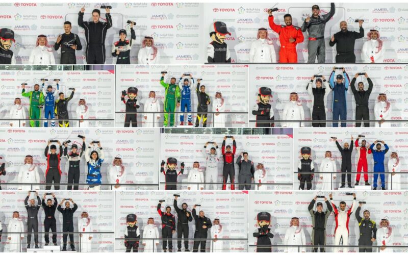 بعد اختتام منافسات الجولة الثالثة والأخيرة على حلبة كورنيش جدة :فيصل القباني يتوج ببطولة السعودية تويوتا كسر الزمن 2025م