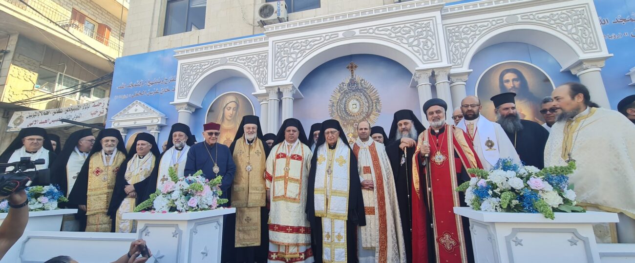 زحلة احتفلت بالذكرى المئوية الثانية لعيد اعيادها خميس الجسد الإلهي