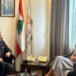 عيسى الخوري بحث مع السفيرة ويشلت التعاون بين لبنان وسويسرا