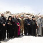 لأجلِ الإنسان .. نجتمعُ بين الركامِ في جنوبِ لبنانَ .. برعايةِ قواتِ حفظِ السلام – برعاية السفير البابوي وقوات اليونيفيل