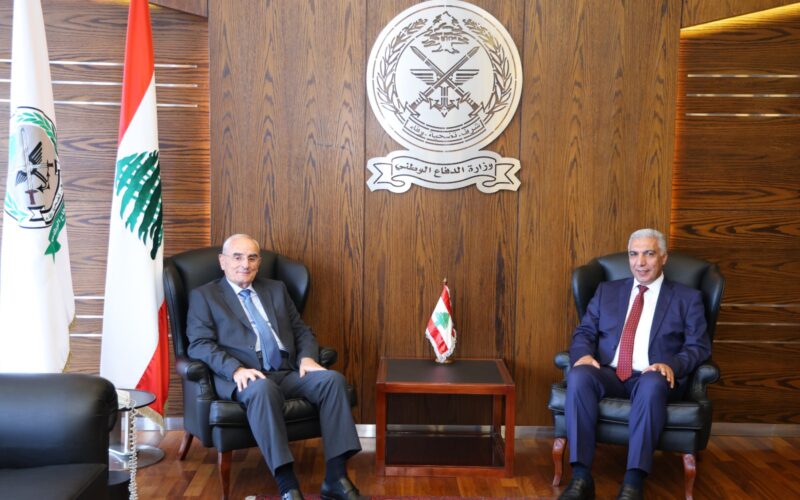 وزير الدفاع الوطني استقبل النائب جميل عبود