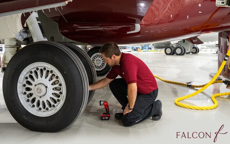 Falcon Technic توسّع نطاق شهادة الهيئة العامة للطيران المدني لتشمل خدمات صيانة الخط الأول لطائرات Falcon 900EX EASy