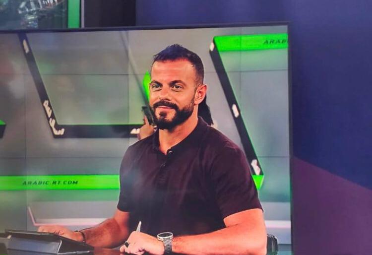 جوزيف إبراهيم في قناة روسيا اليوم RT في موسكو