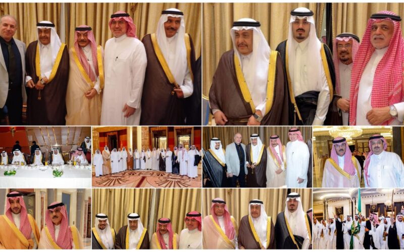 أمراء ووزراء ووجهاء ومسؤولون يهنئون وليد الجميعة بزفاف نجله “خالد” في ليلة سعودية استثنائية