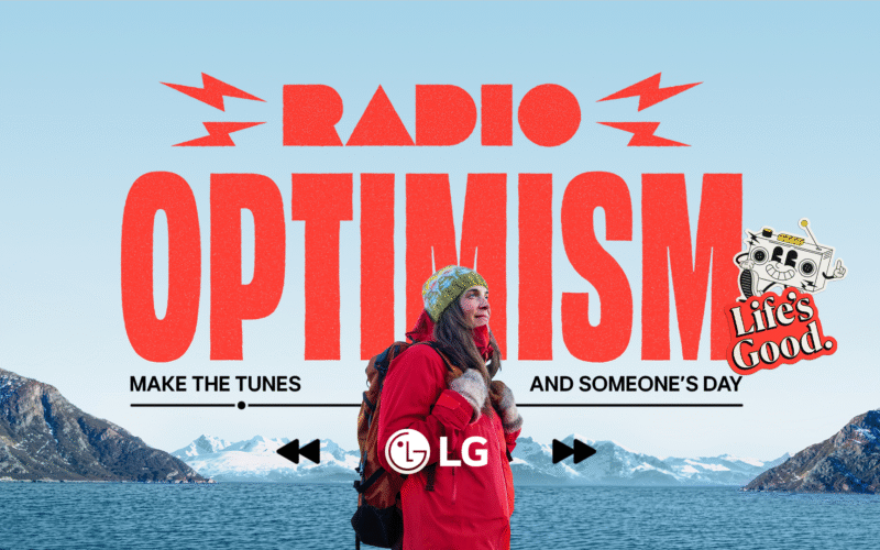 إل جي تطلق حملة “Radio Optimism” لنشر “الحياة الجيدة” من خلال الموسيقى