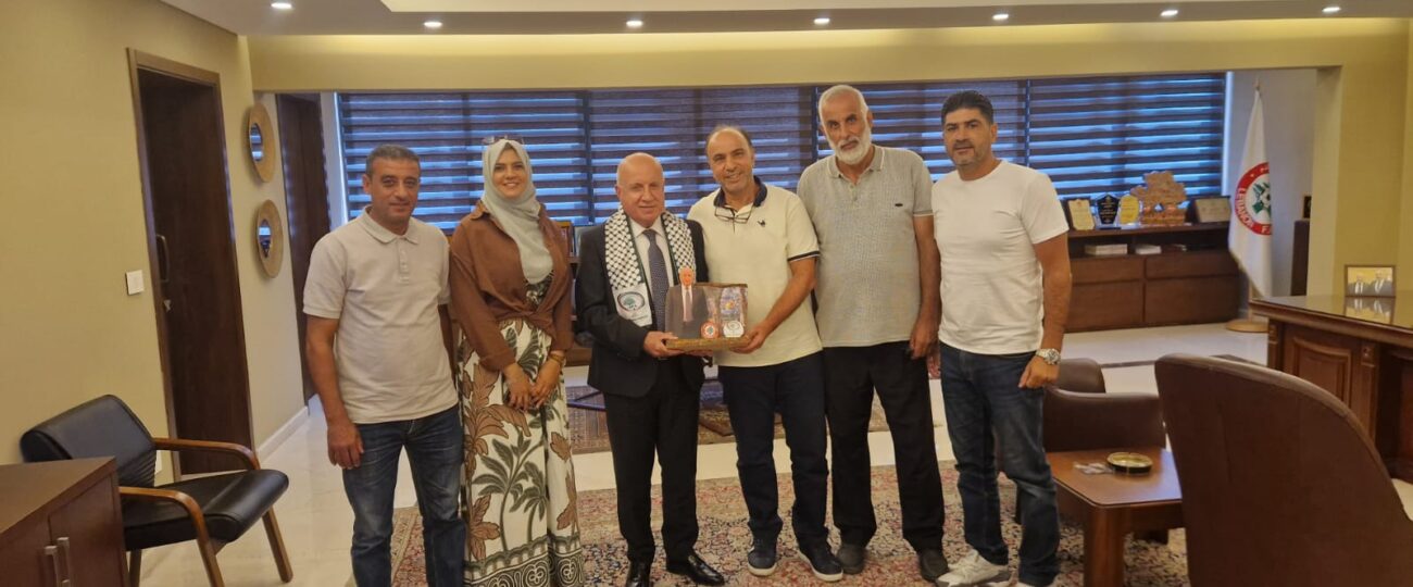 الاتحاد الفلسطيني لكرة القدم فرع الشتات يهنئ السيد هاشم حيدر بإعادة انتخابه رئيسًا للاتحاد اللبناني