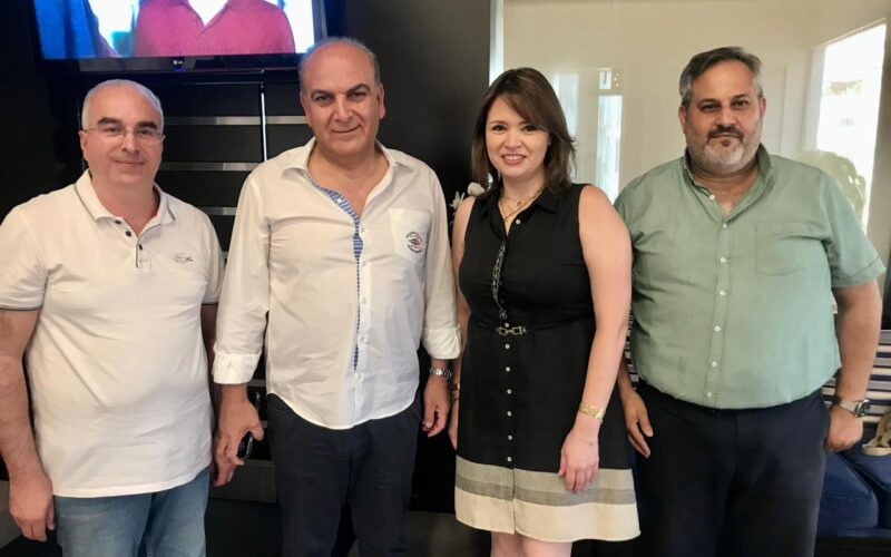 السيد مرعي أبو مرعي يستقبل المهندسة آية البلولي