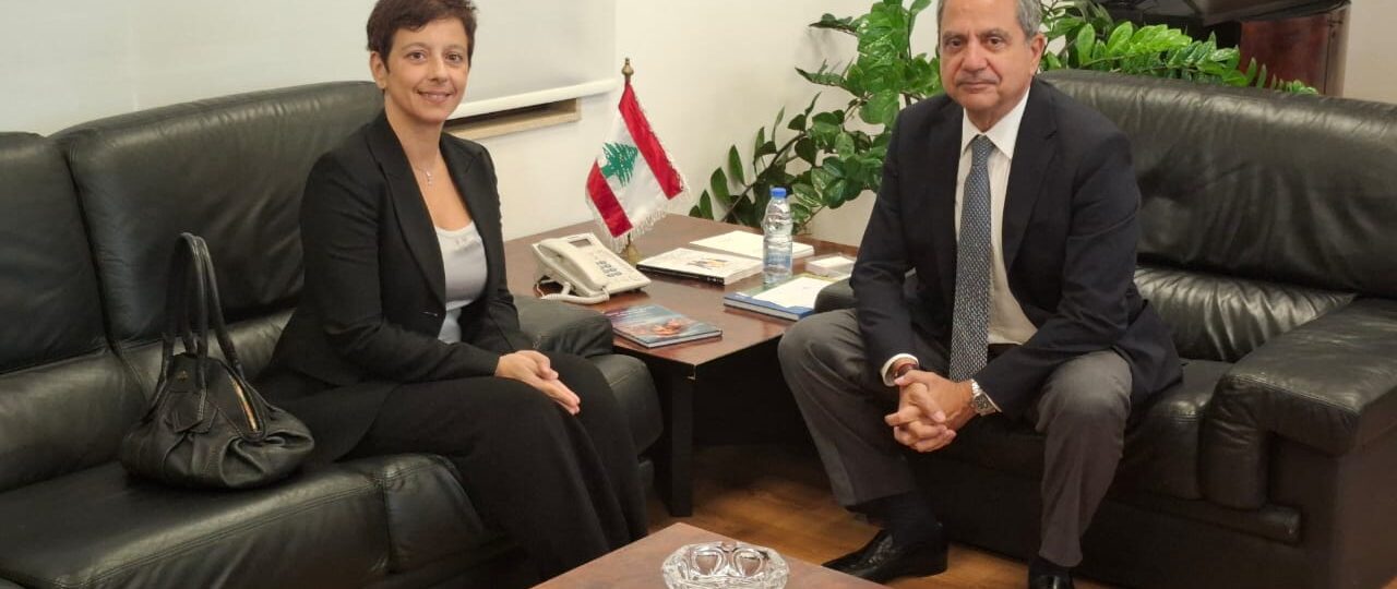 الصدي يلتقي السفيرة القبرصية