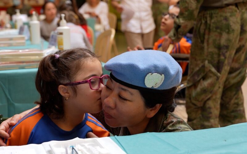 المساهمة في القوة الصينية من أجل الحفاظ على السلام العالمي