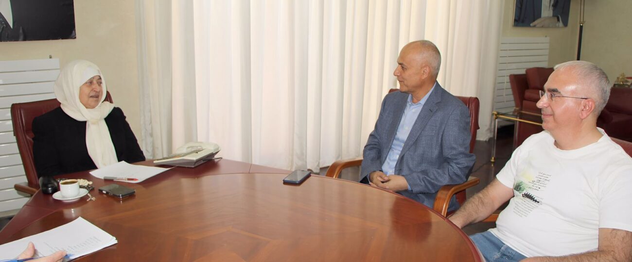 بهية الحريري التقت رئيس تجمع رجال الأعمال اللبناني الألماني  ورئيس جمعية “The Grace” ومدير LIU و”روتاراكت – صيدا”