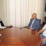 بهية الحريري التقت رئيس تجمع رجال الأعمال اللبناني الألماني  ورئيس جمعية “The Grace” ومدير LIU و”روتاراكت – صيدا”