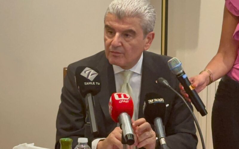 وزير الصناعة جو عيسى الخوري من زحلة: الصناعة مقاومة ونحن أبناء الفينيقيين