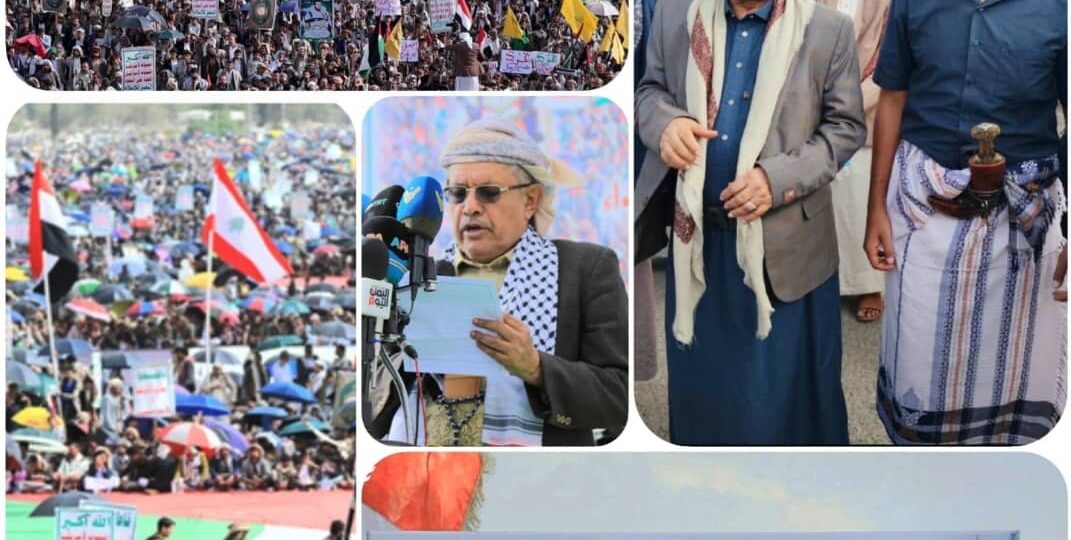 طوفان بشري في العاصمة صنعاء بمليونية “ثابتون مع غزة.. وجهوزيتنا عالية لمواجهة كل مؤامرات الأعداء