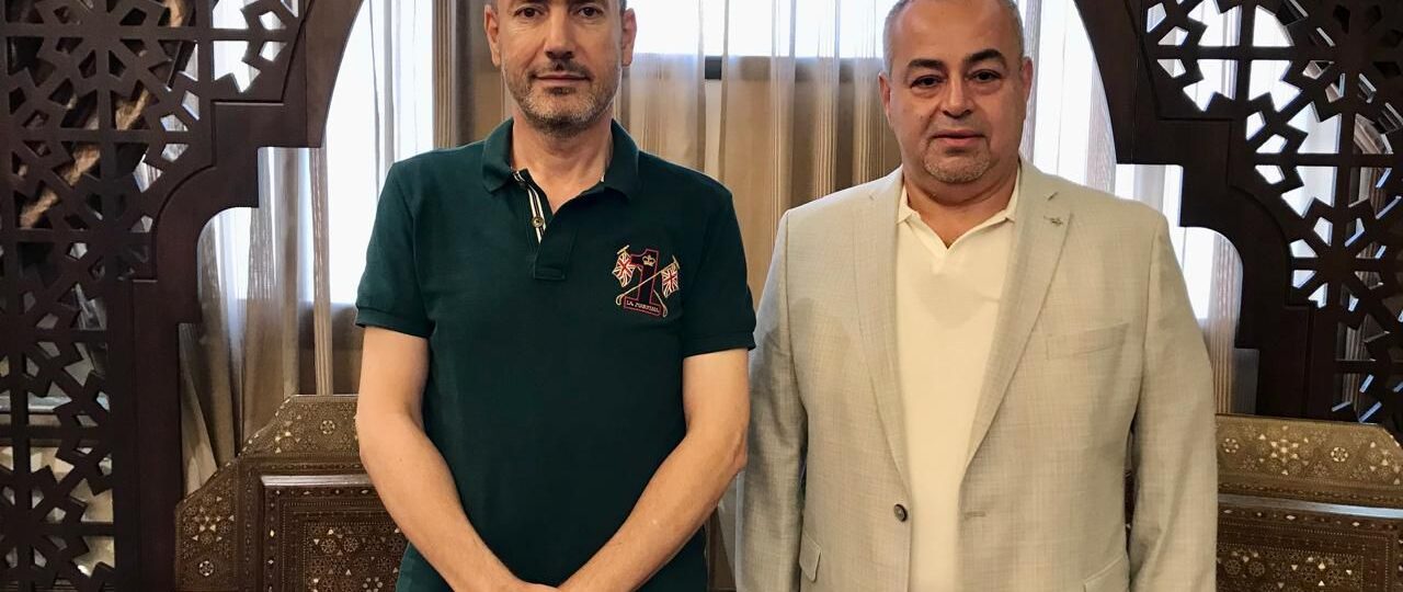 مدير مجموعة معطي غروب السيد عامر معطي يلتقي المحافظ منصور ضو